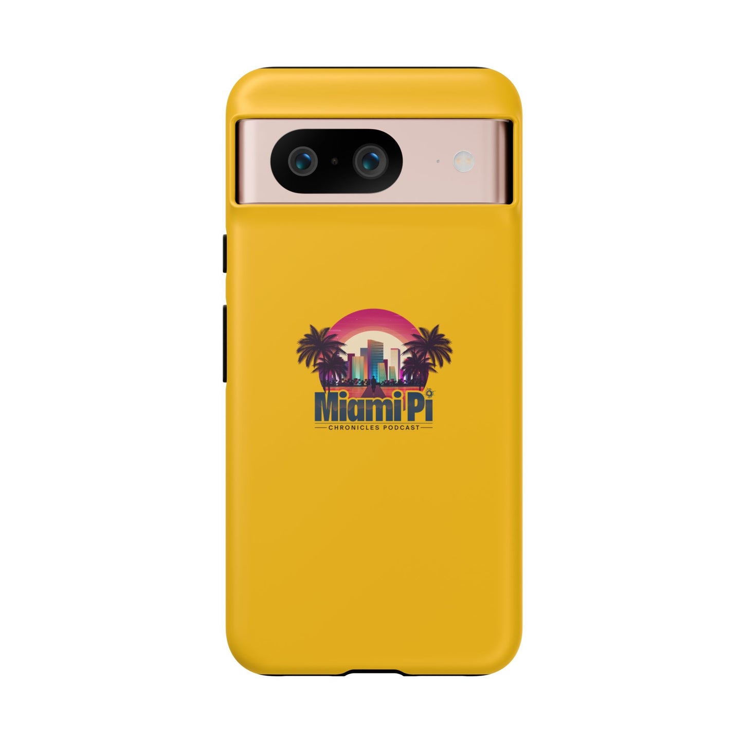 Sunset Logo – Yellow Phone Case