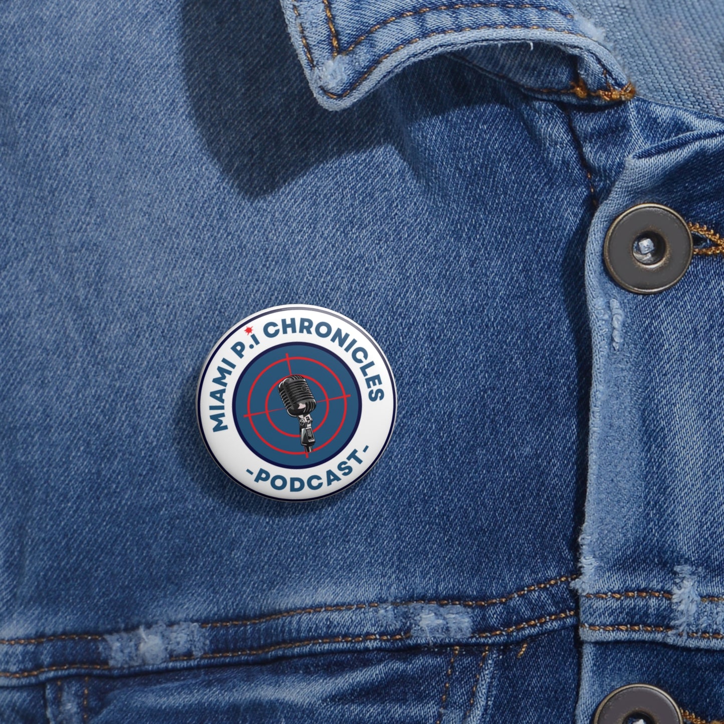 Miami Pi Badge – Button Pin