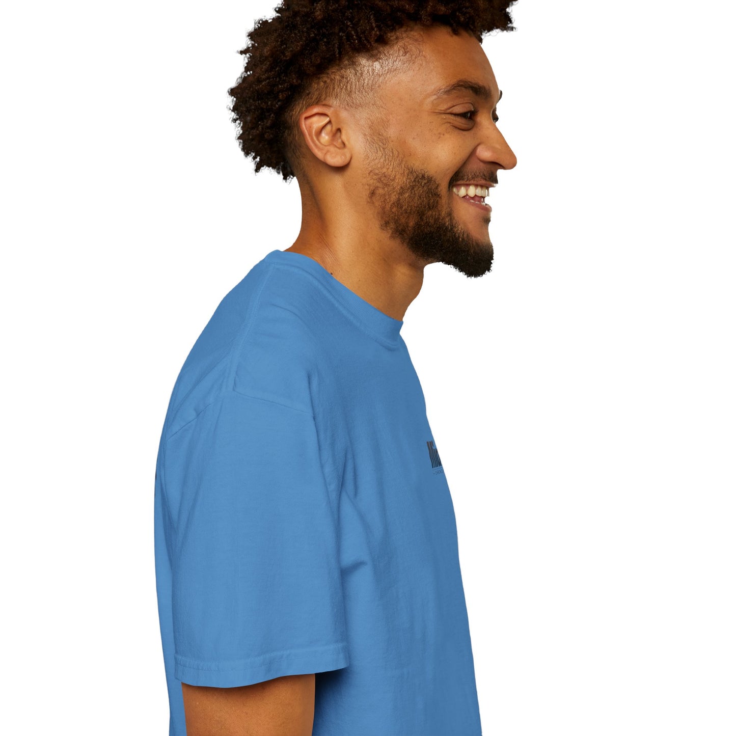 Dark Sunset Logo – T-Shirt (Royal Caribe)