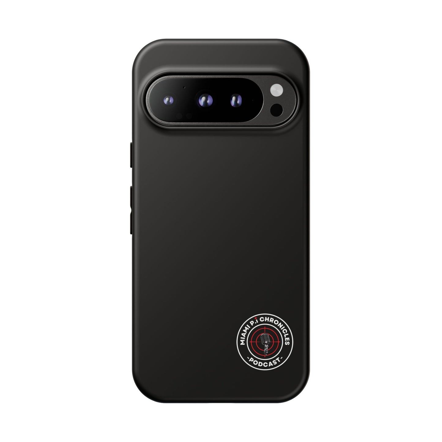 Miami Pi Dark Badge – Black Phone Case