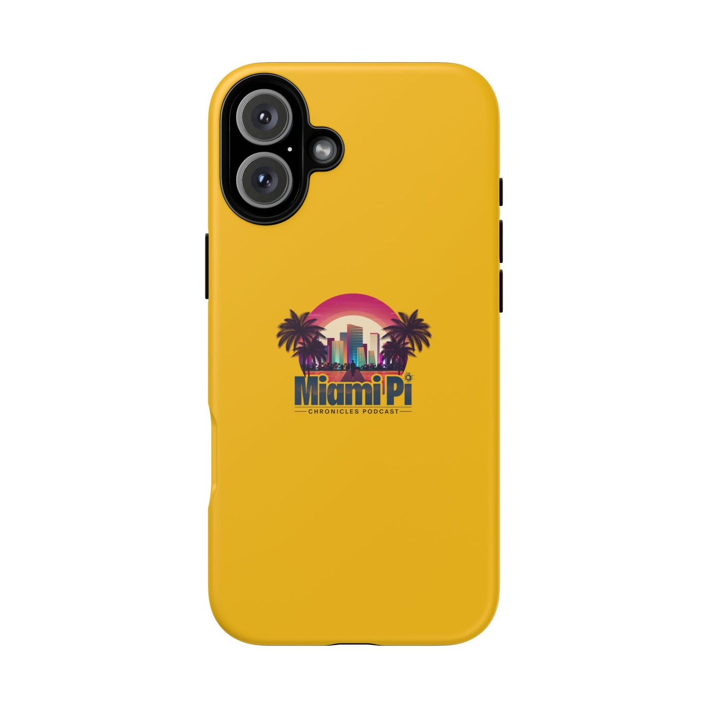 Sunset Logo – Yellow Phone Case