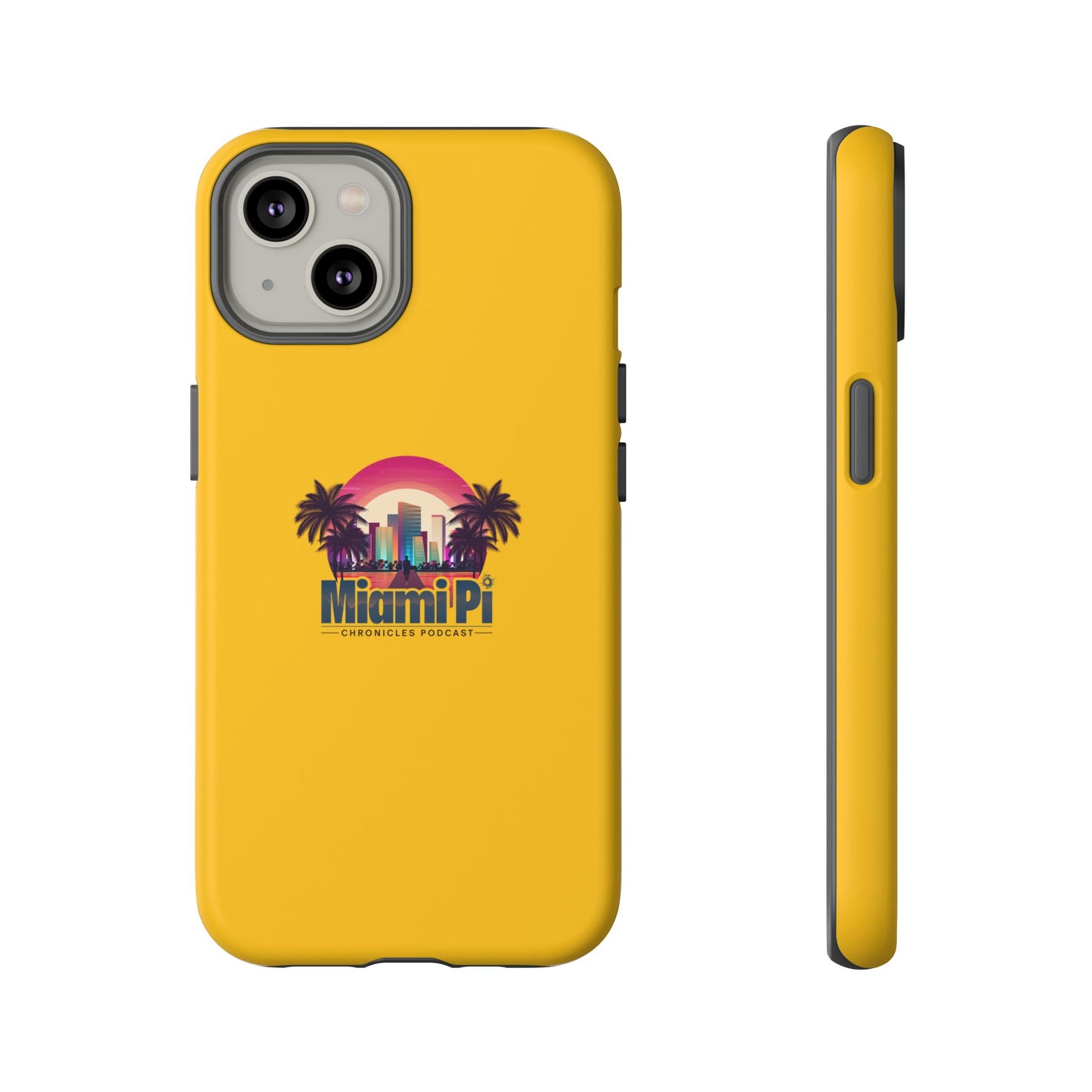 Sunset Logo – Yellow Phone Case