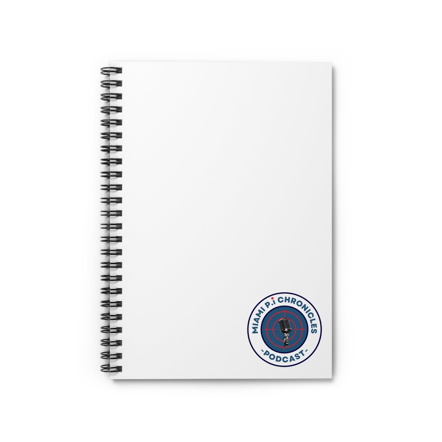 Miami Pi Badge – White Notebook