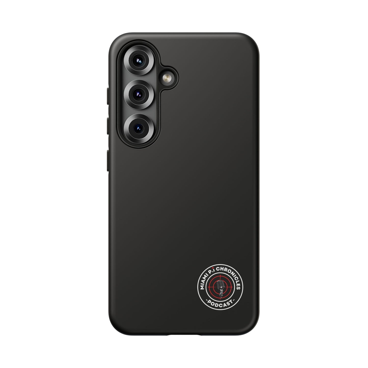 Miami Pi Dark Badge – Black Phone Case