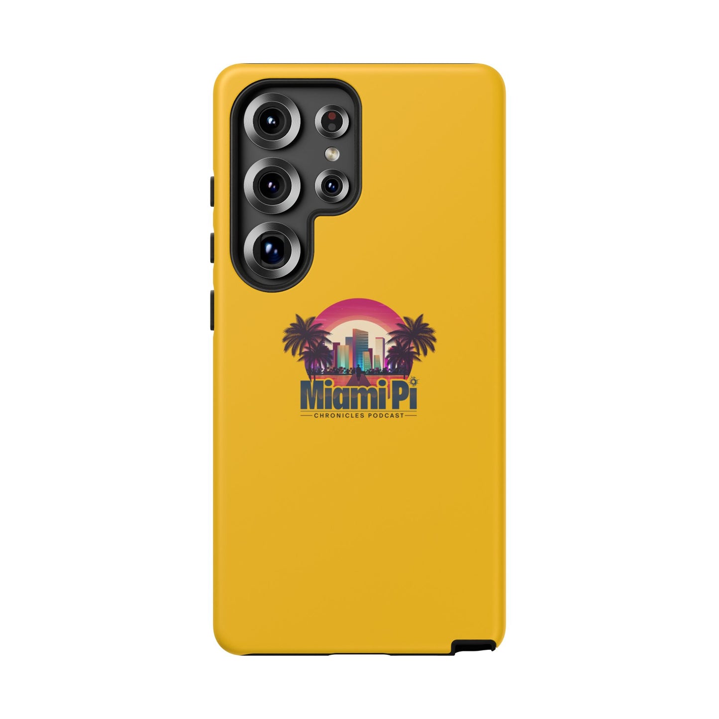 Sunset Logo – Yellow Phone Case