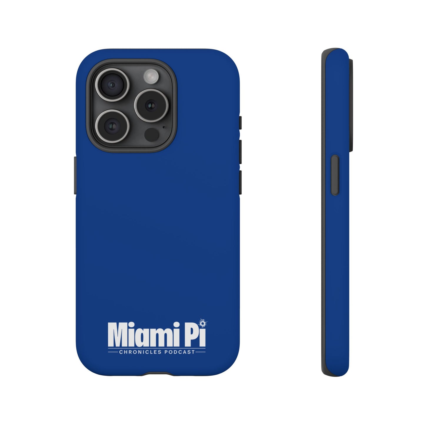 Monochrome Logo – Blue Phone Case