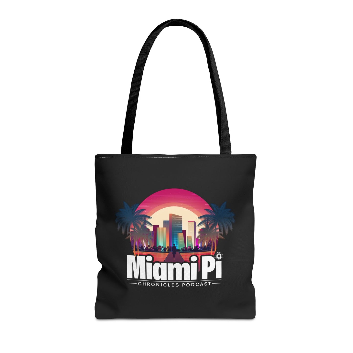 Sunset Logo – Black Tote Bag