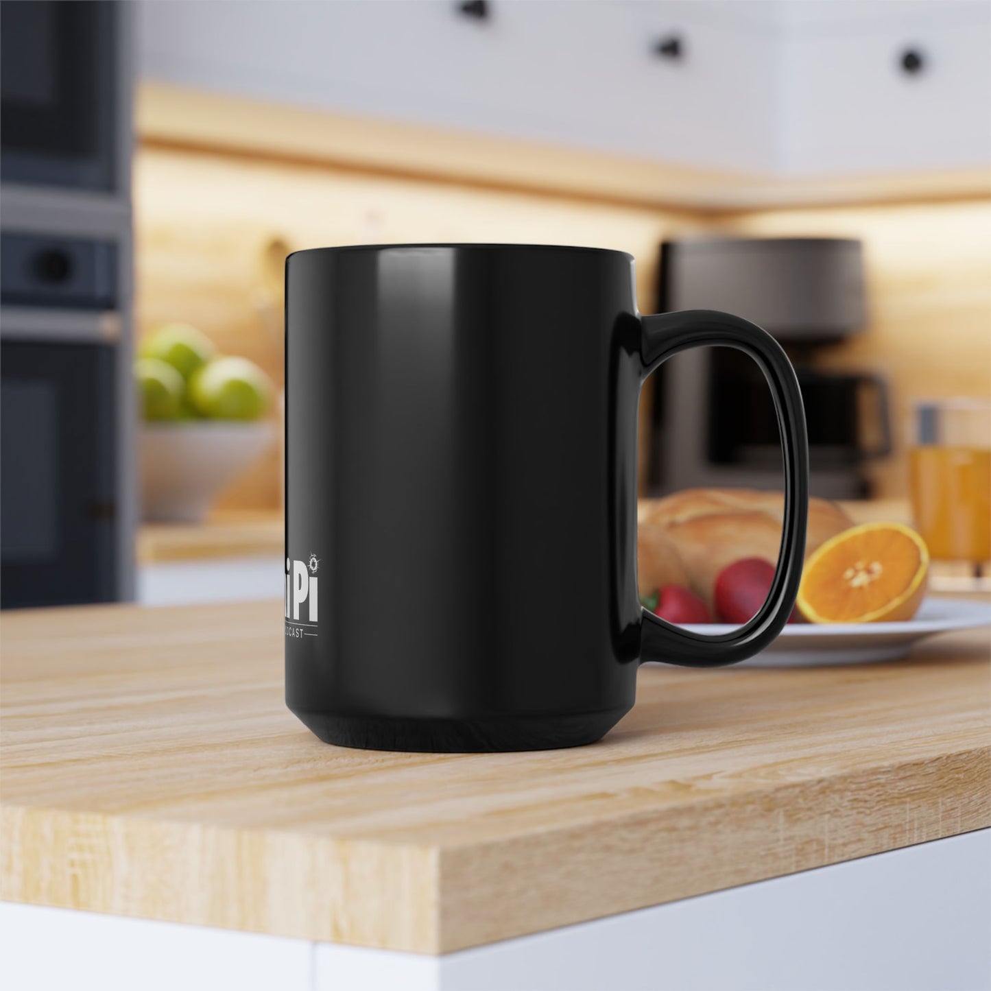 Monochrome Logo – Black Mug