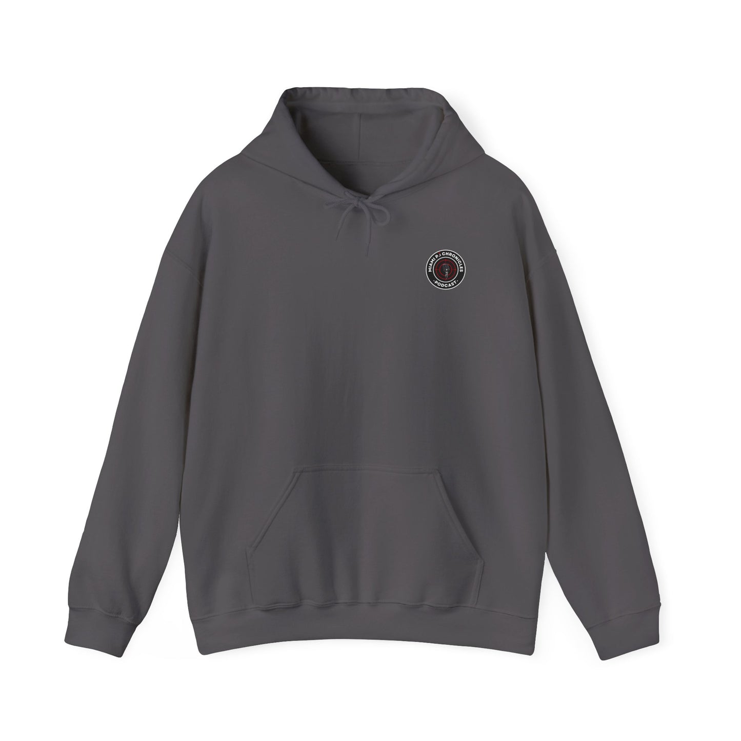 Miami Pi Dark Badge – Hoodie (Charcoal)