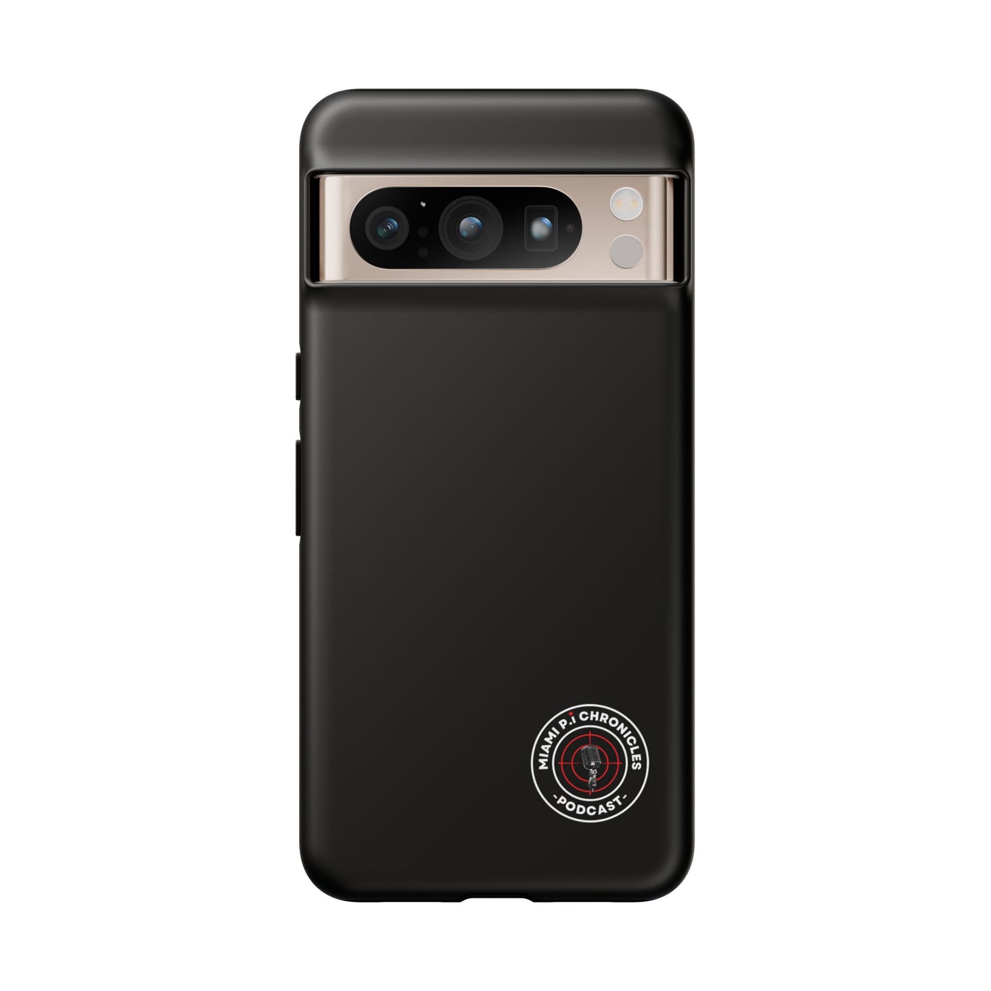 Miami Pi Dark Badge – Black Phone Case