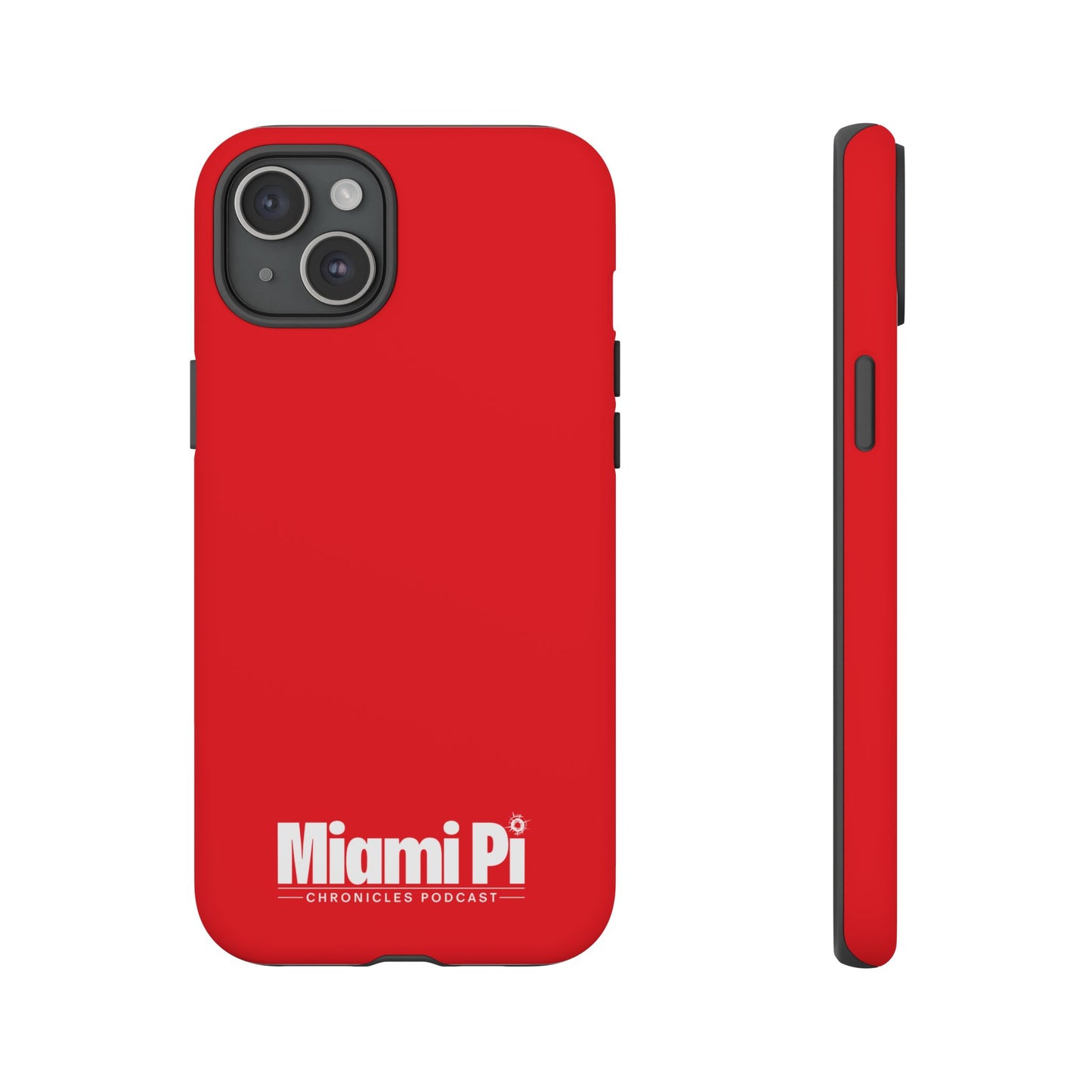 Monochrome Logo – Red Phone Case