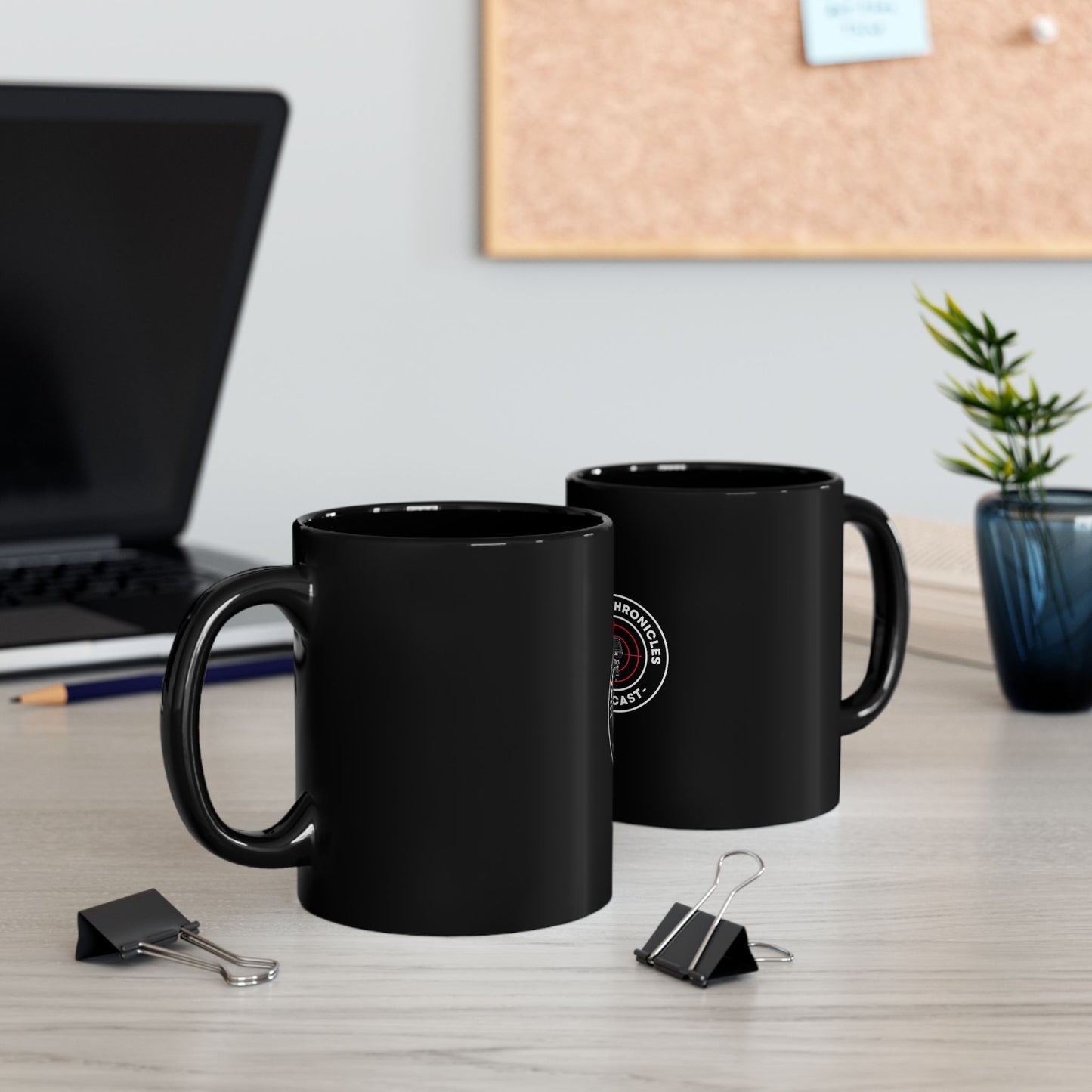 Miami Pi Dark Badge – Black Mug
