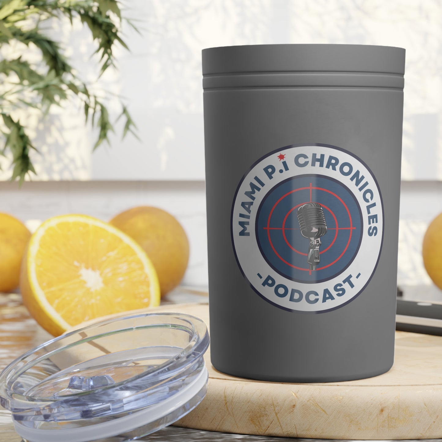 Miami Pi Badge – Travel Mug (11oz)