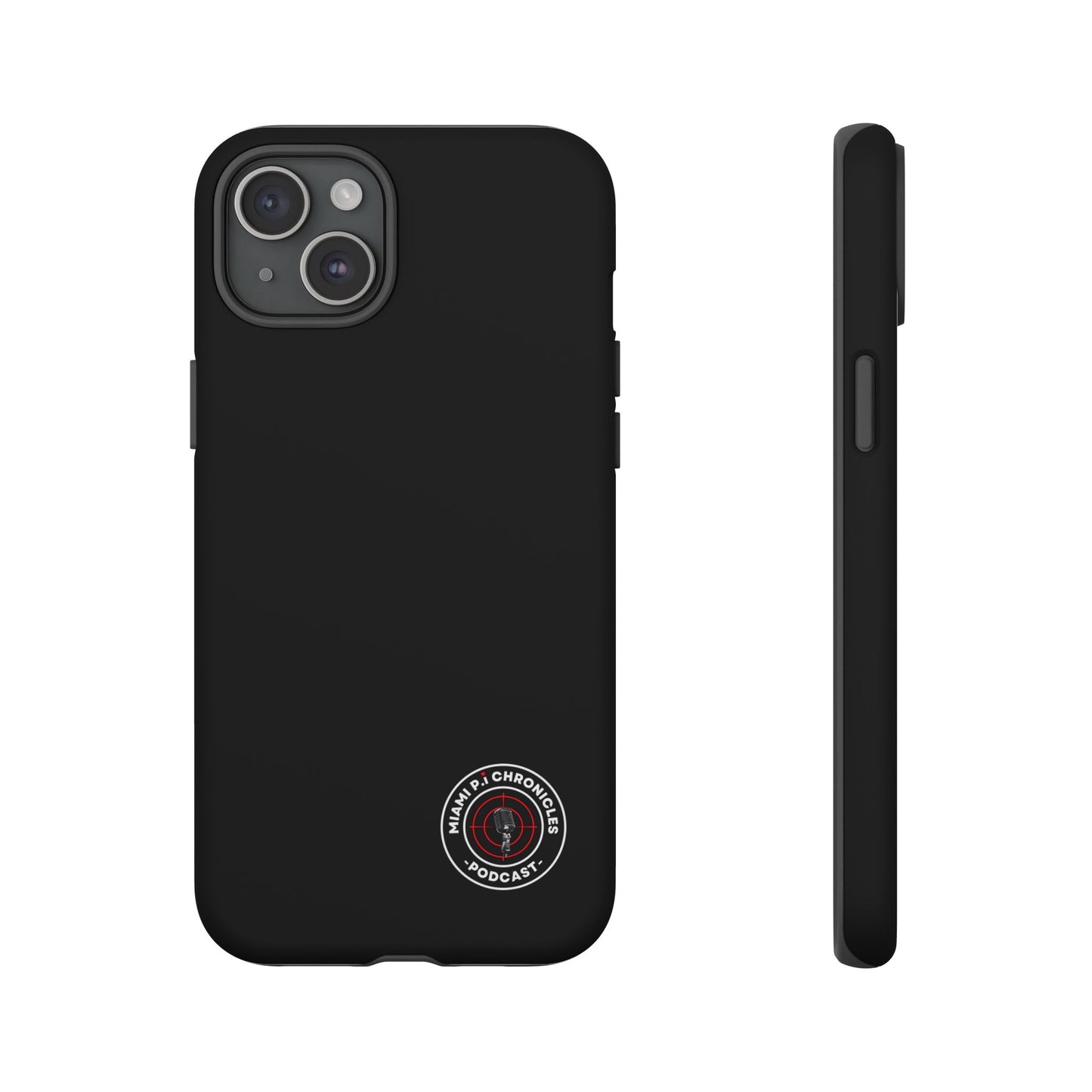 Miami Pi Dark Badge – Black Phone Case
