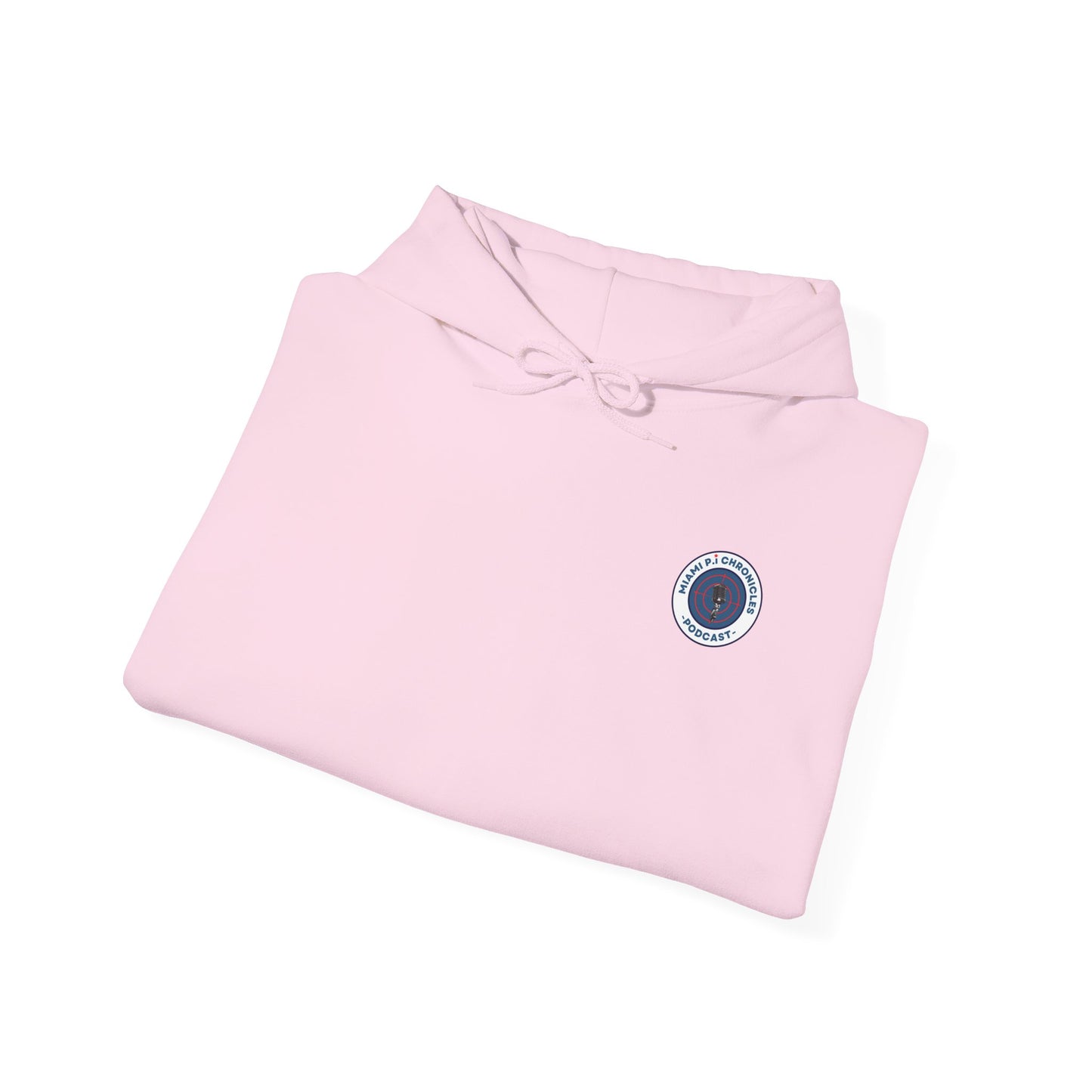 Miami Pi Badge – Hoodie (Light Pink)