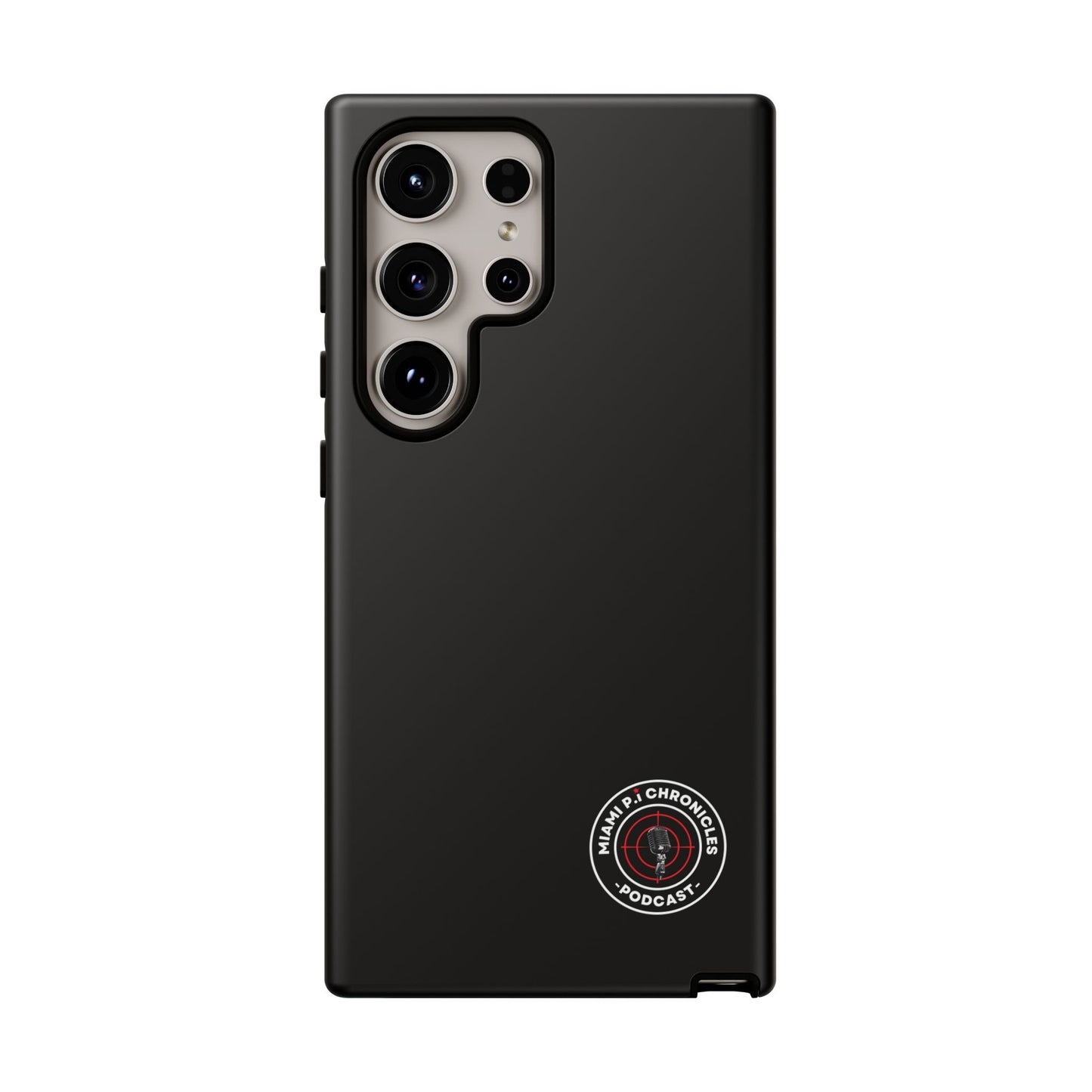 Miami Pi Dark Badge – Black Phone Case