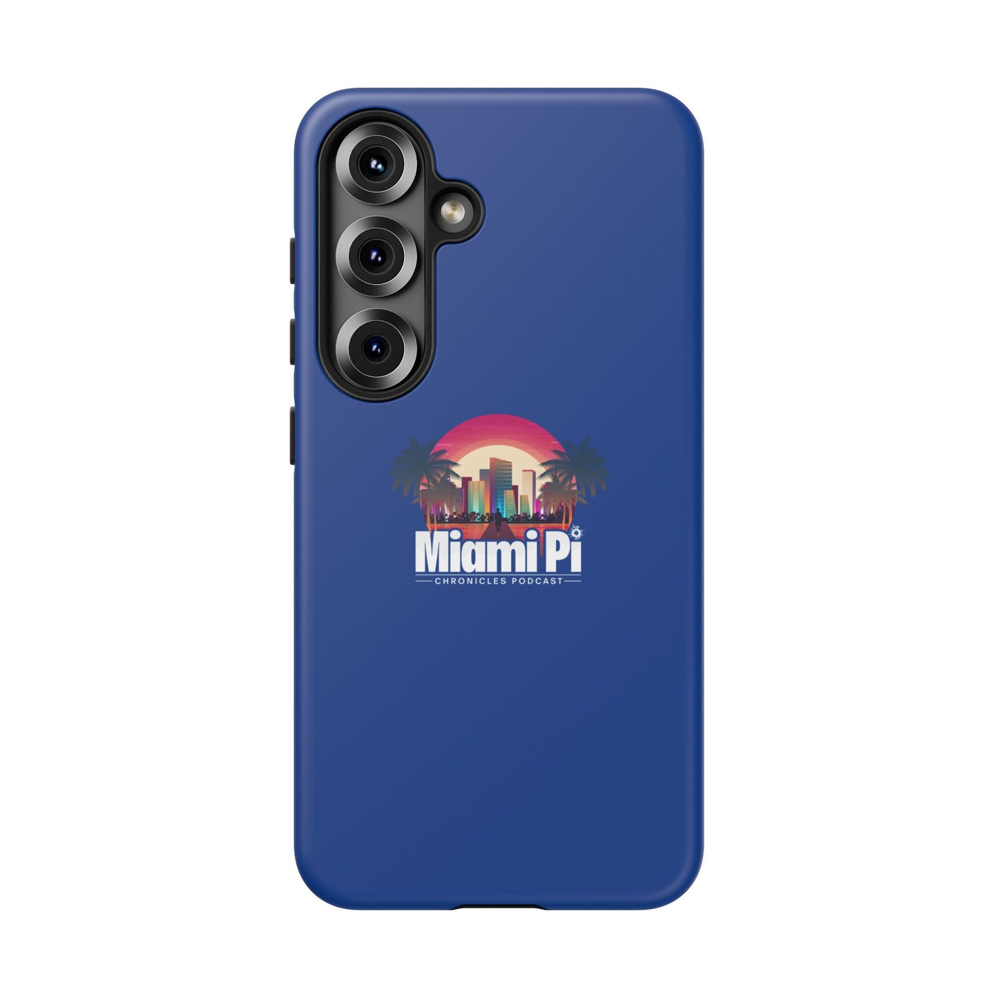 Sunset Logo – Blue Phone Case