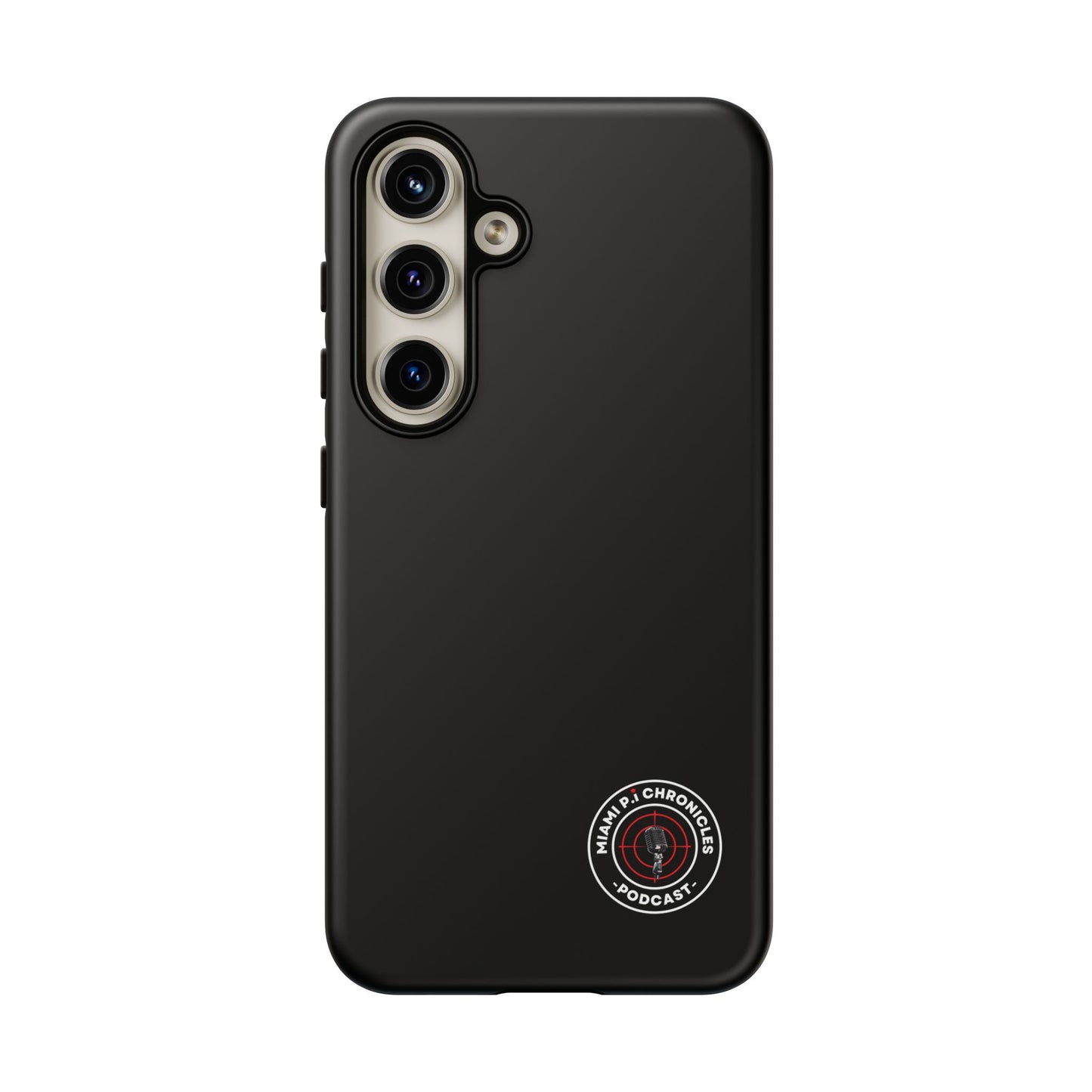 Miami Pi Dark Badge – Black Phone Case