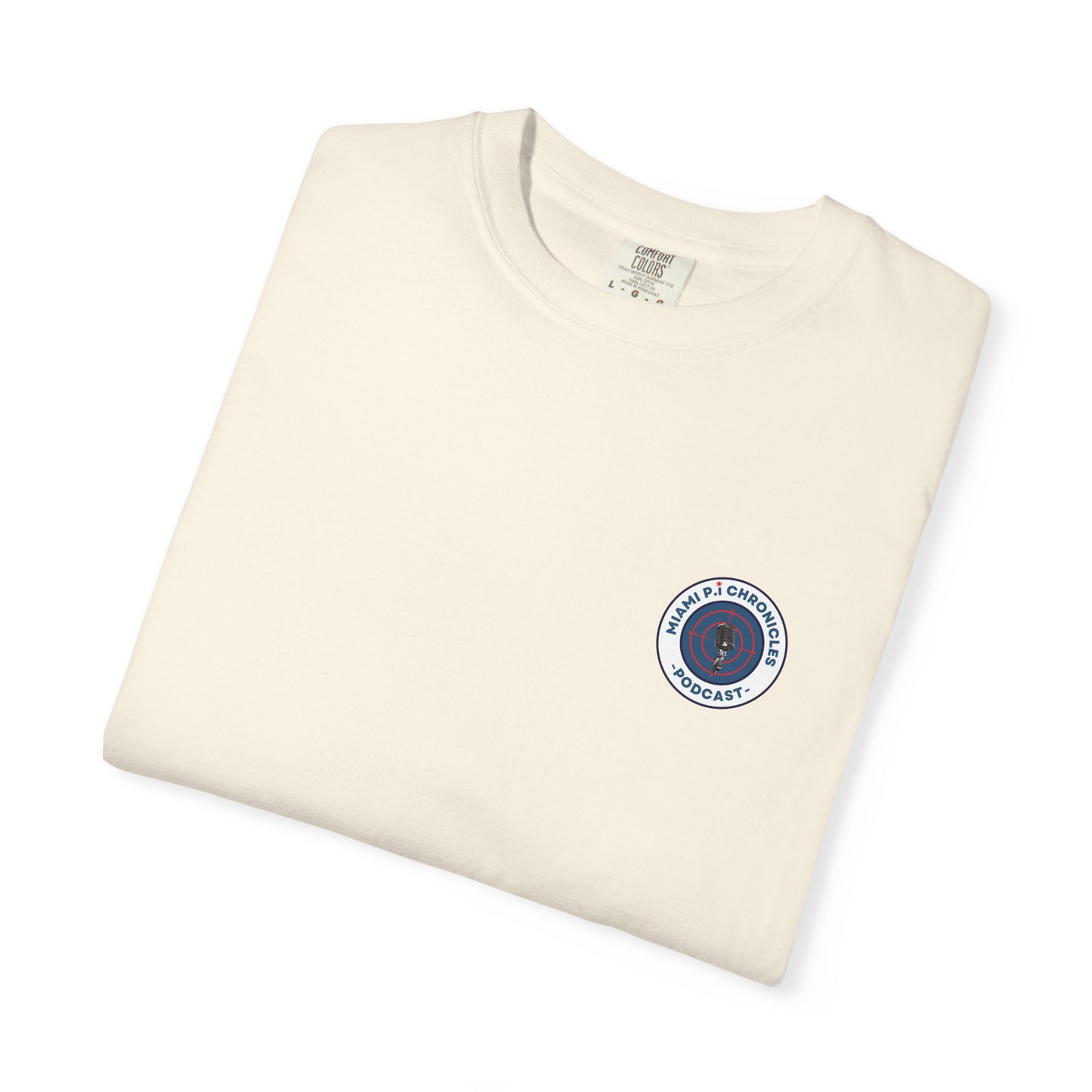 Miami Pi Badge – T-Shirt (Ivory)