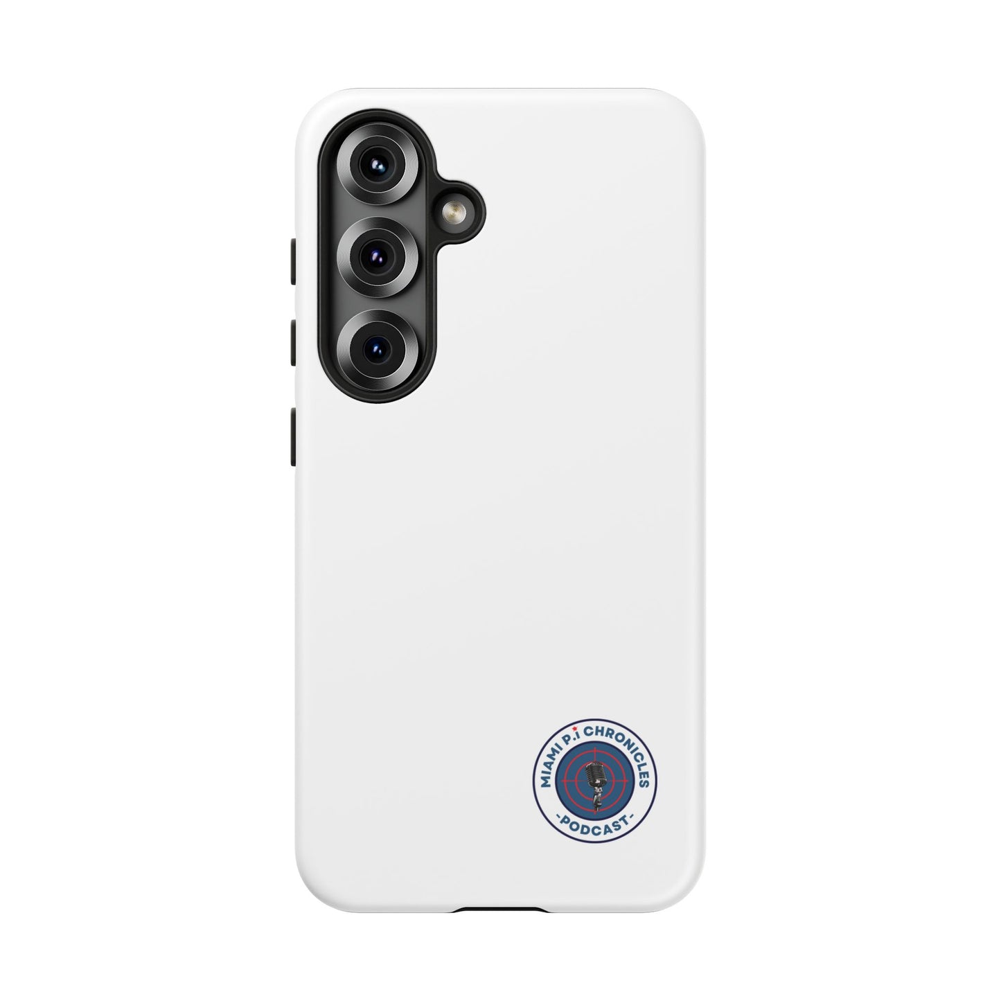 Miami Pi Badge – White Phone Case