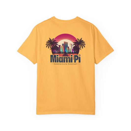 Dark Sunset Logo – T-Shirt (Citrus)