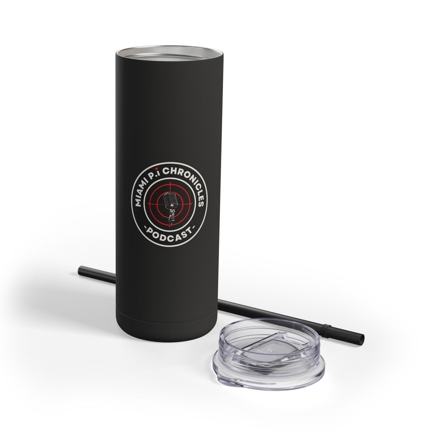 Miami Pi Dark Badge – Travel Mug (20oz)