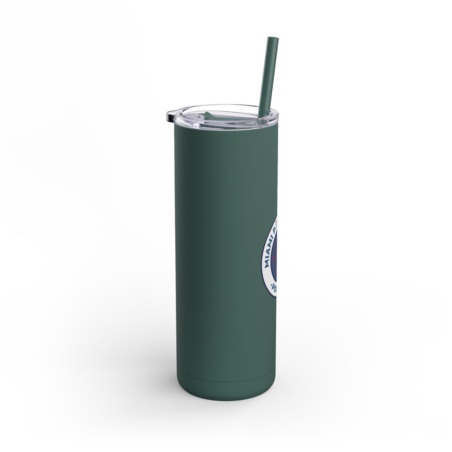 Miami Pi Badge – Travel Mug (20oz)