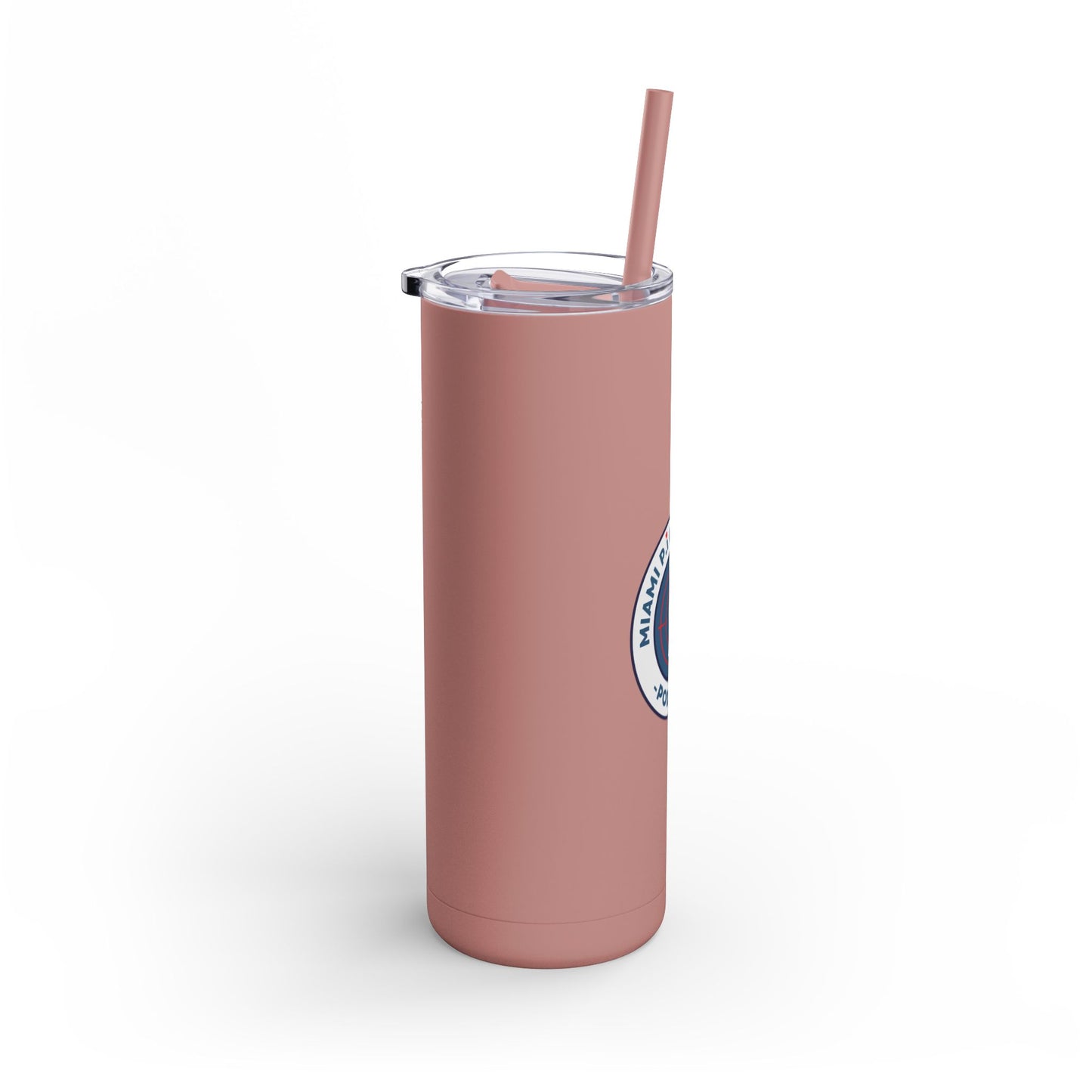 Miami Pi Badge – Travel Mug (20oz)