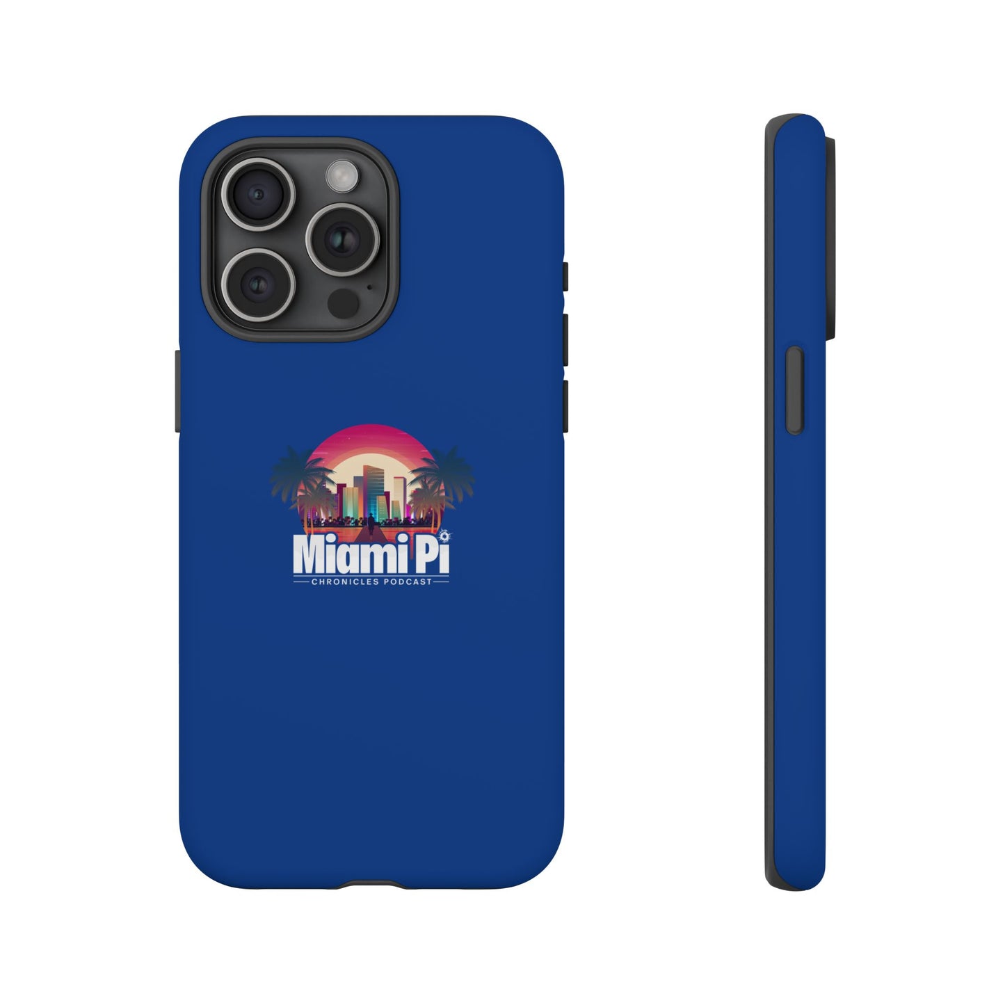 Sunset Logo – Blue Phone Case