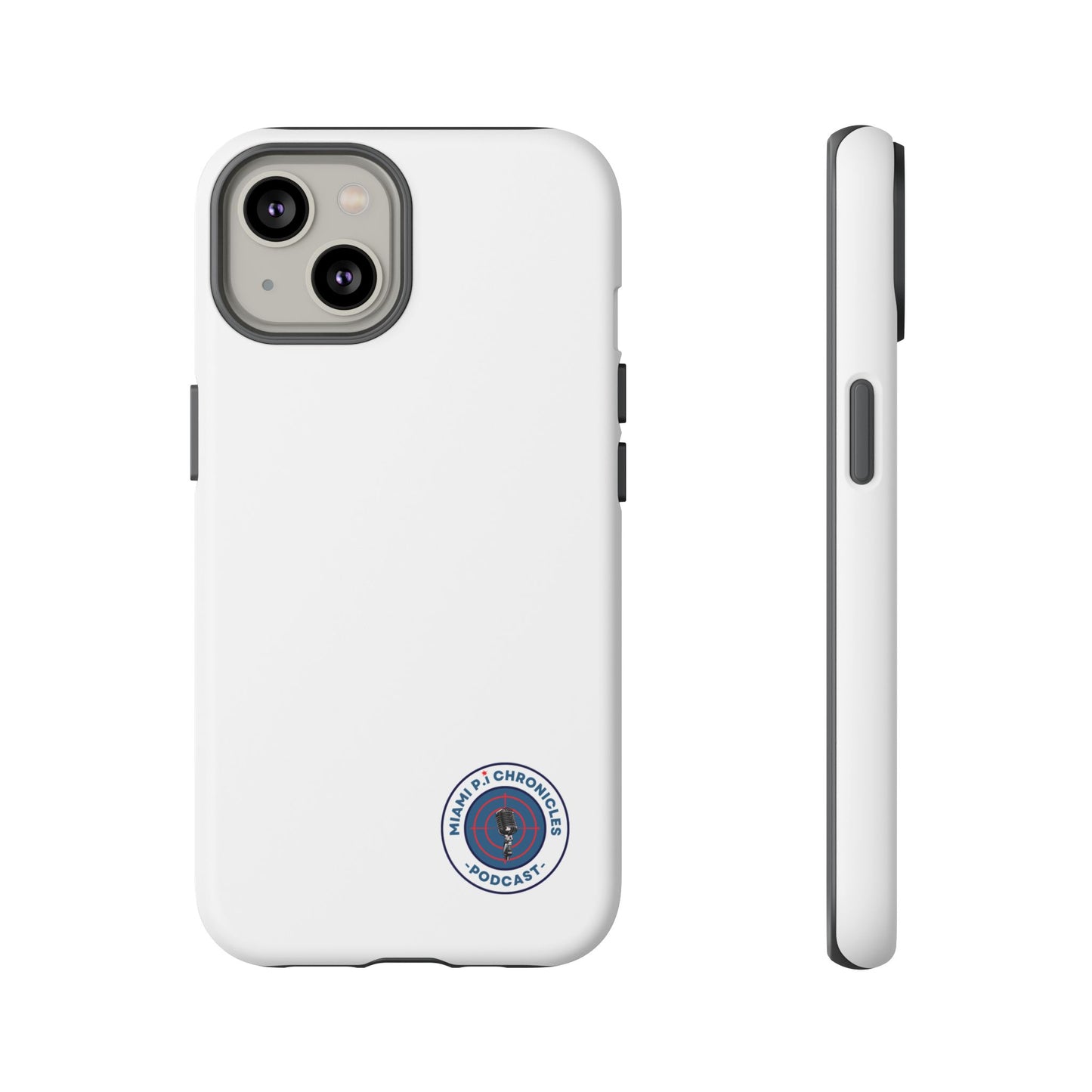 Miami Pi Badge – White Phone Case