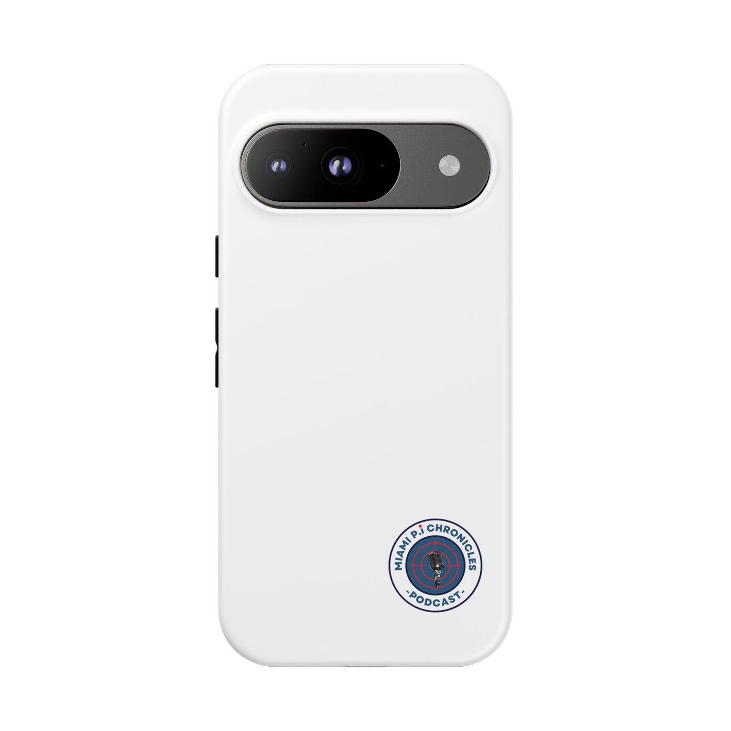 Miami Pi Badge – White Phone Case