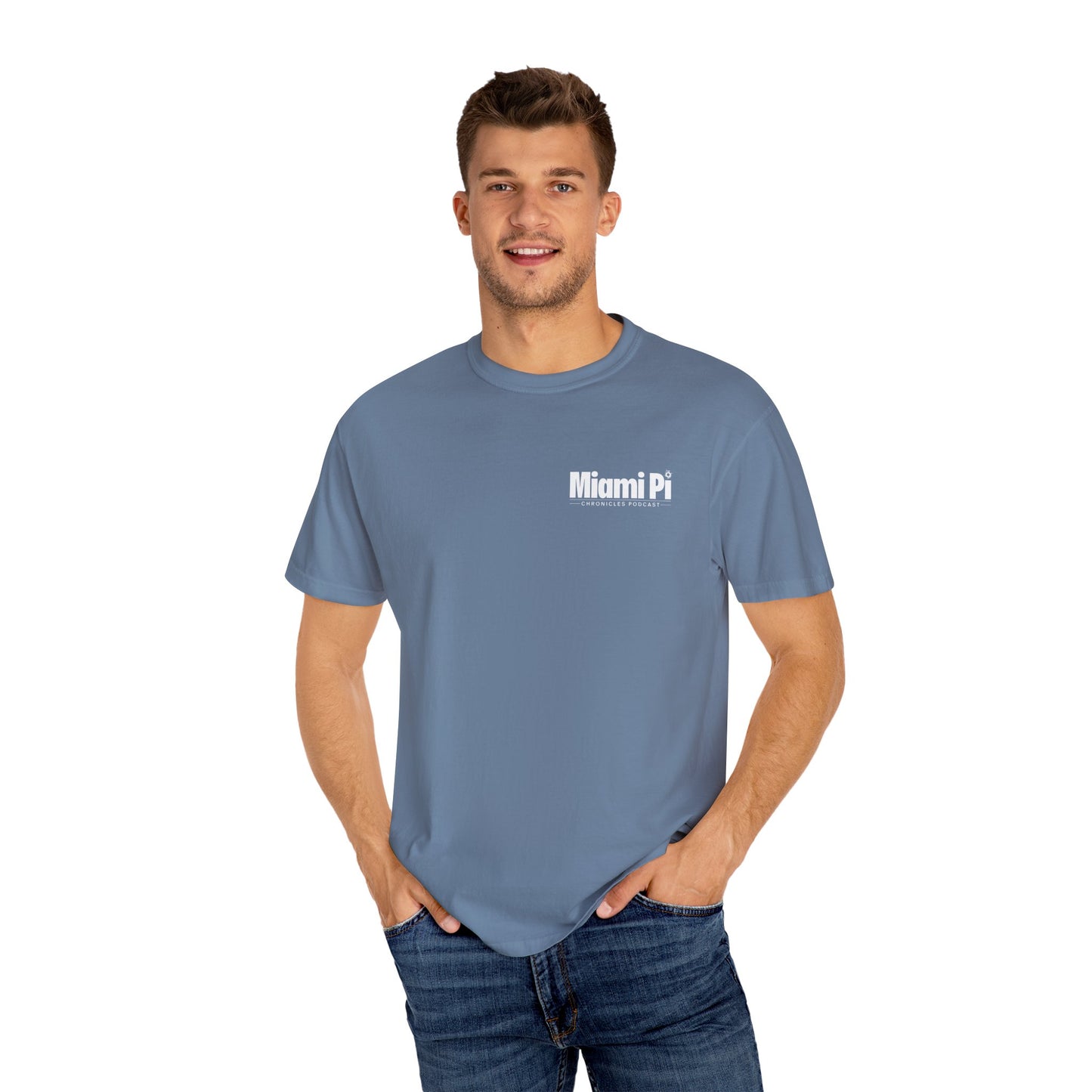 Sunset Logo – T-Shirt (Blue Jean)