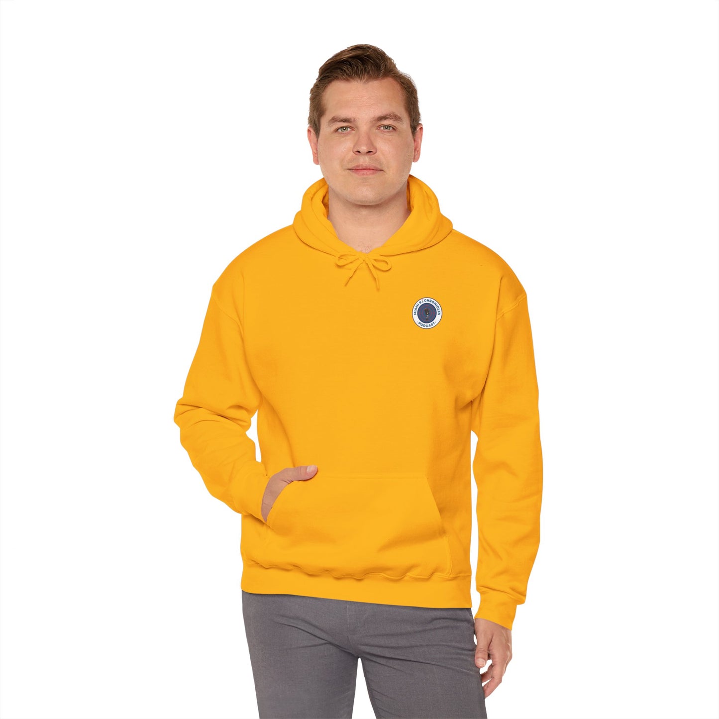 Miami Pi Badge – Hoodie (Gold)
