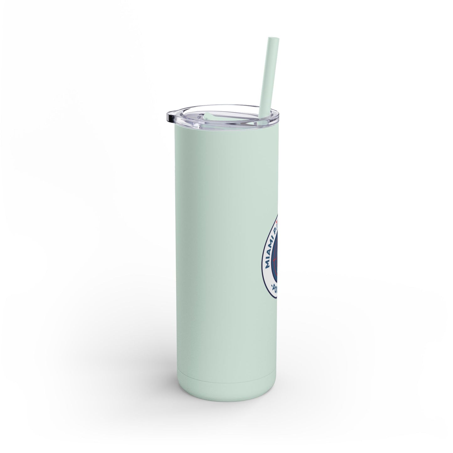 Miami Pi Badge – Travel Mug (20oz)