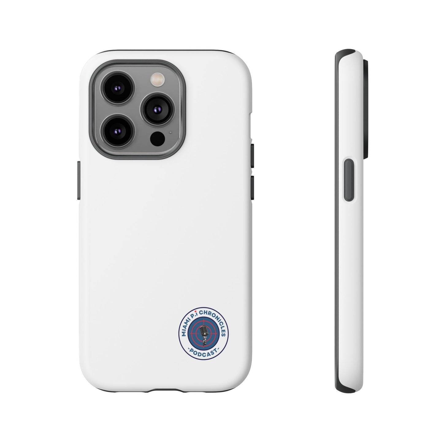 Miami Pi Badge – White Phone Case