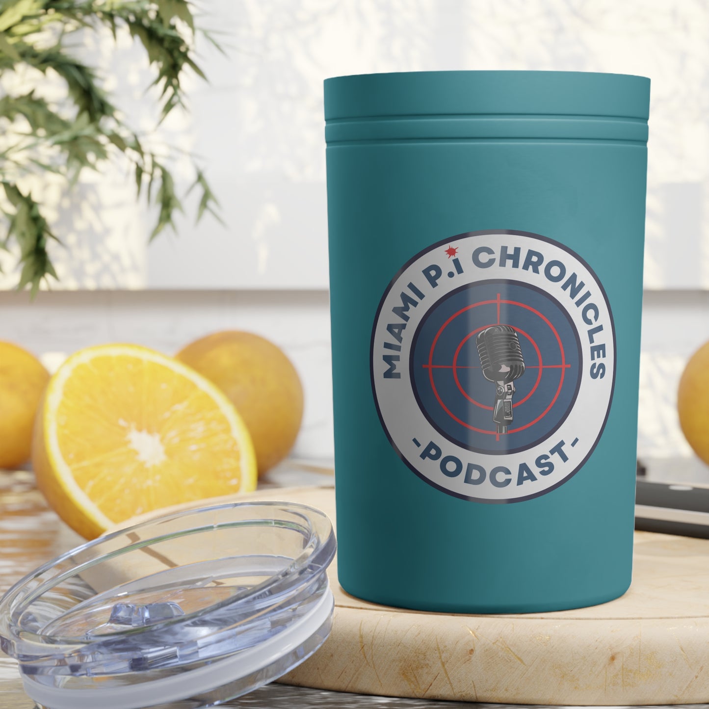 Miami Pi Badge – Travel Mug (11oz)