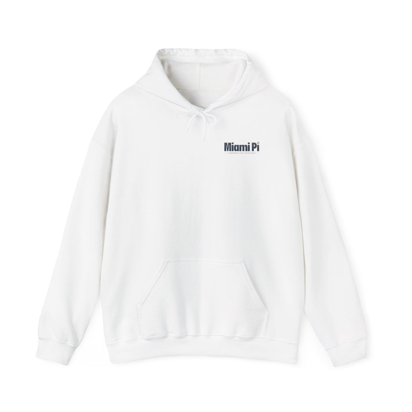 Dark Sunset Logo – Hoodie (White)