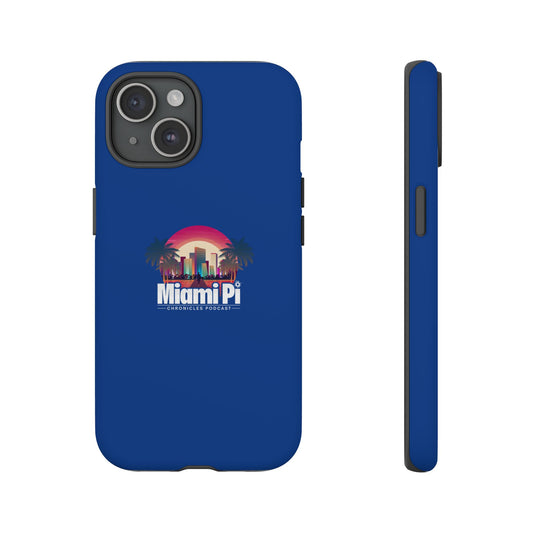 Sunset Logo – Blue Phone Case