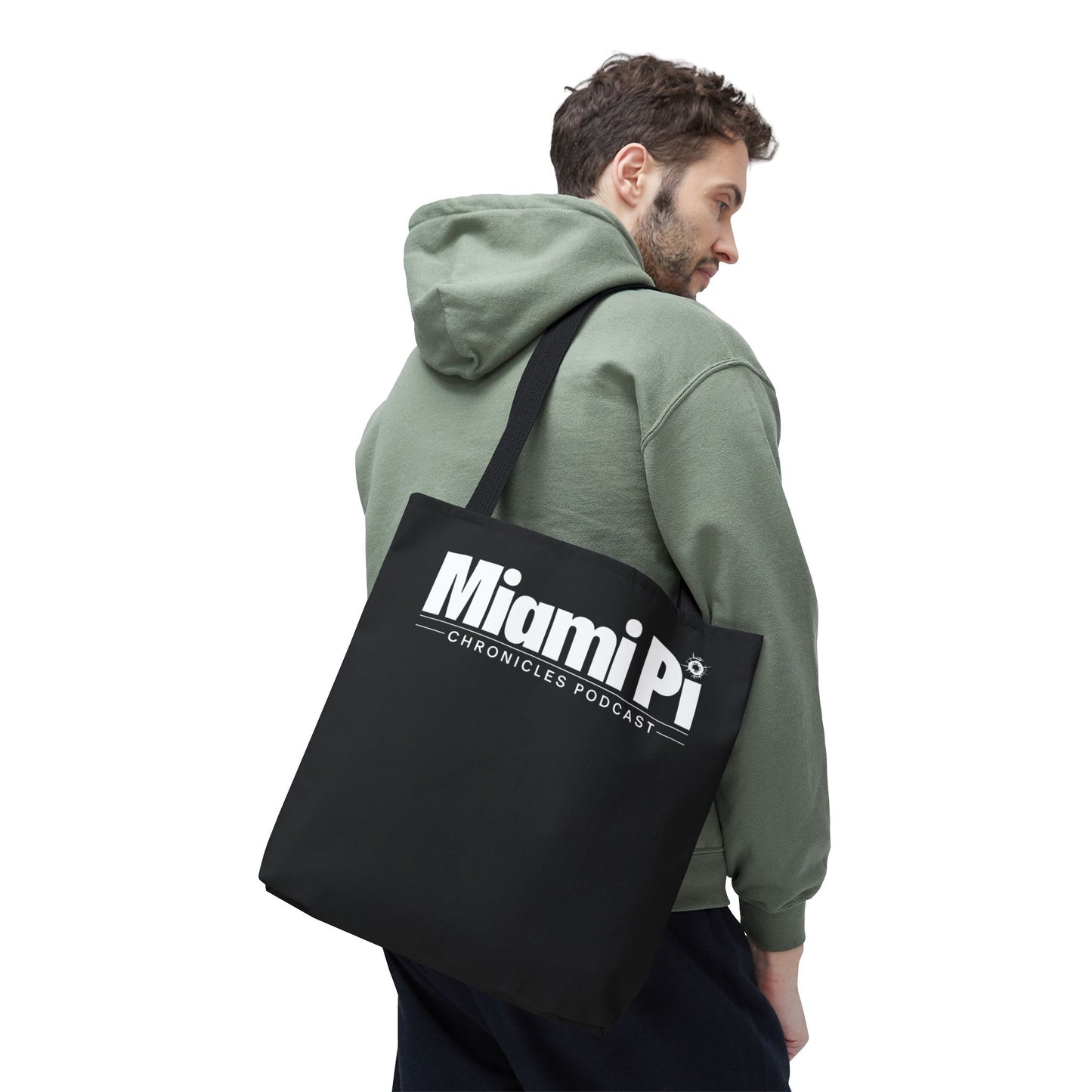 Monochrome Logo – Black Tote Bag