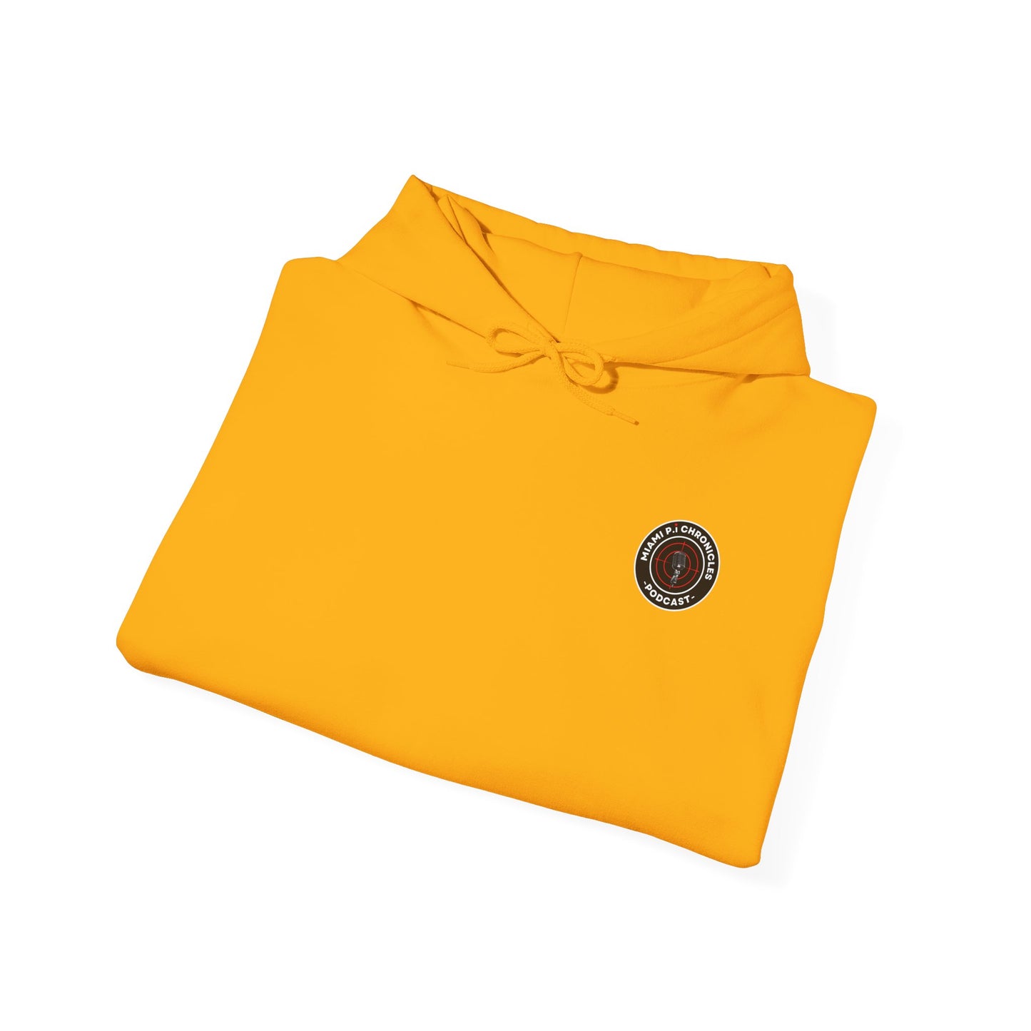Miami Pi Dark Badge – Hoodie (Gold)