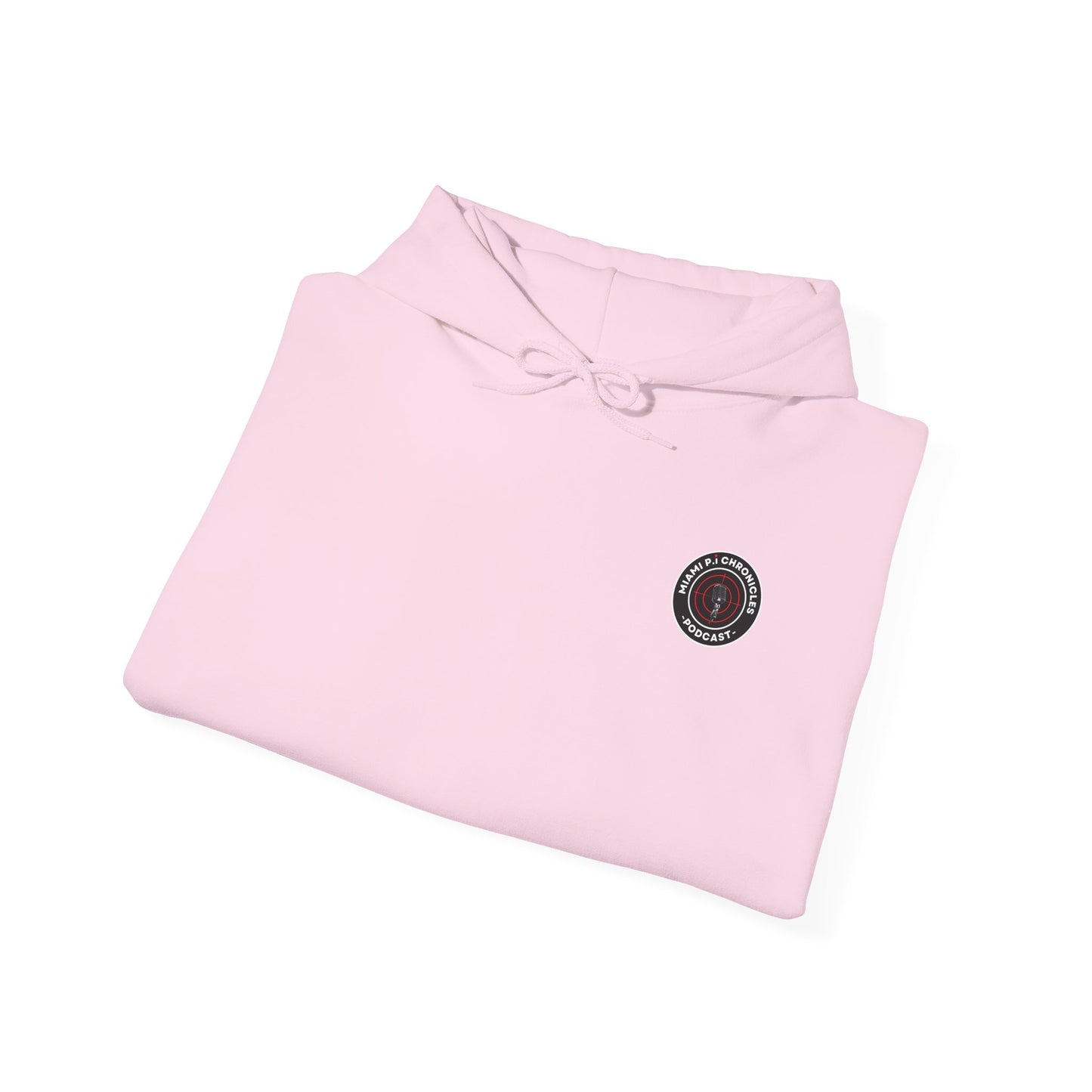 Miami Pi Dark Badge – Hoodie (Light Pink)