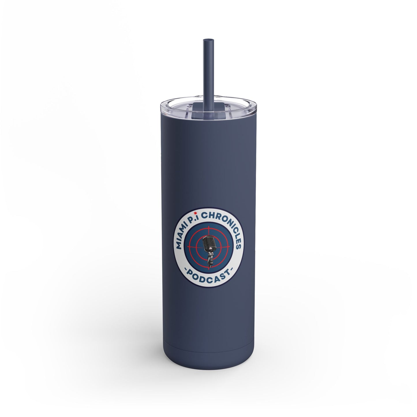 Miami Pi Badge – Travel Mug (20oz)
