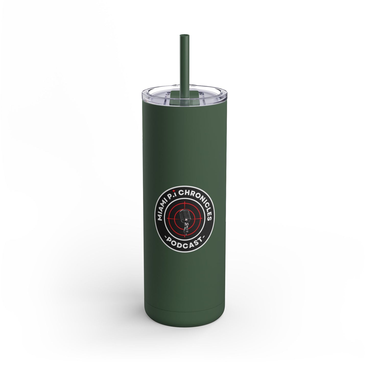 Miami Pi Dark Badge – Travel Mug (20oz)