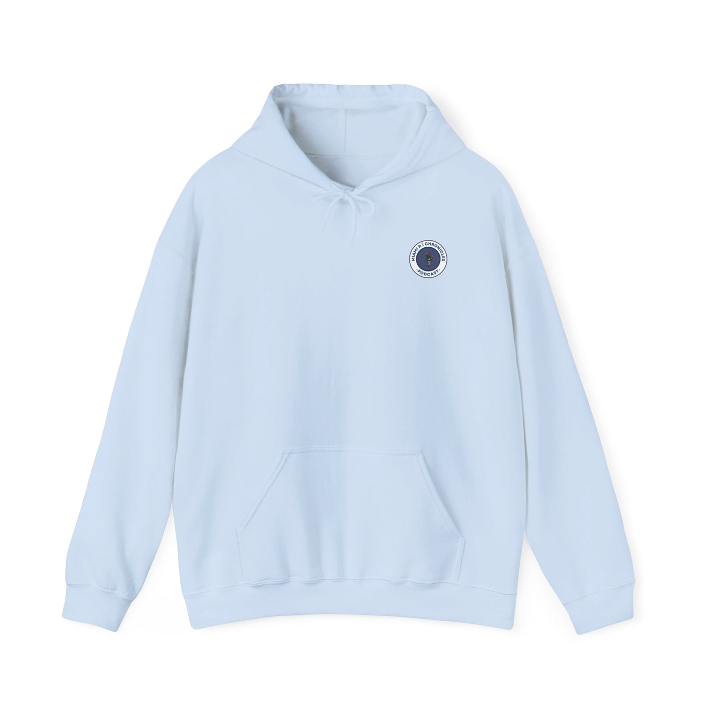 Miami Pi Badge – Hoodie (Light Blue)