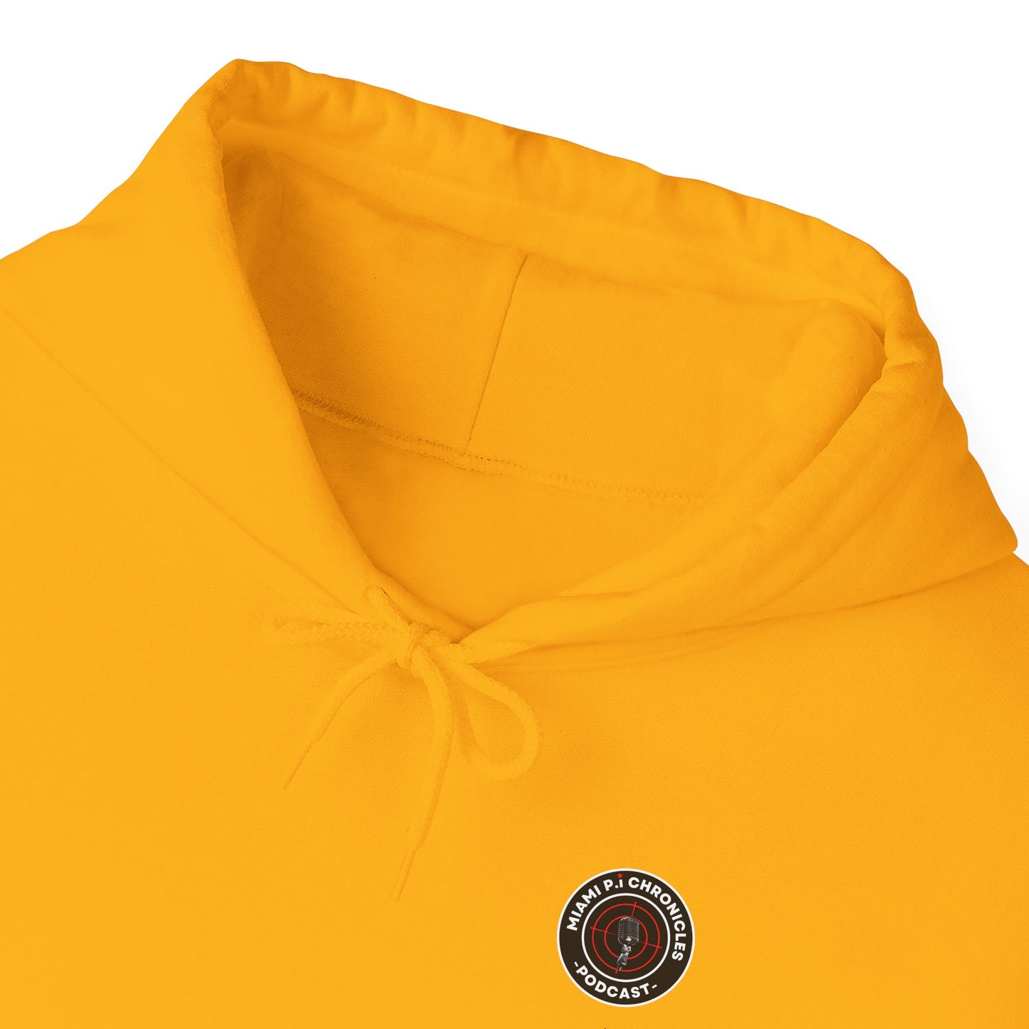 Miami Pi Dark Badge – Hoodie (Gold)