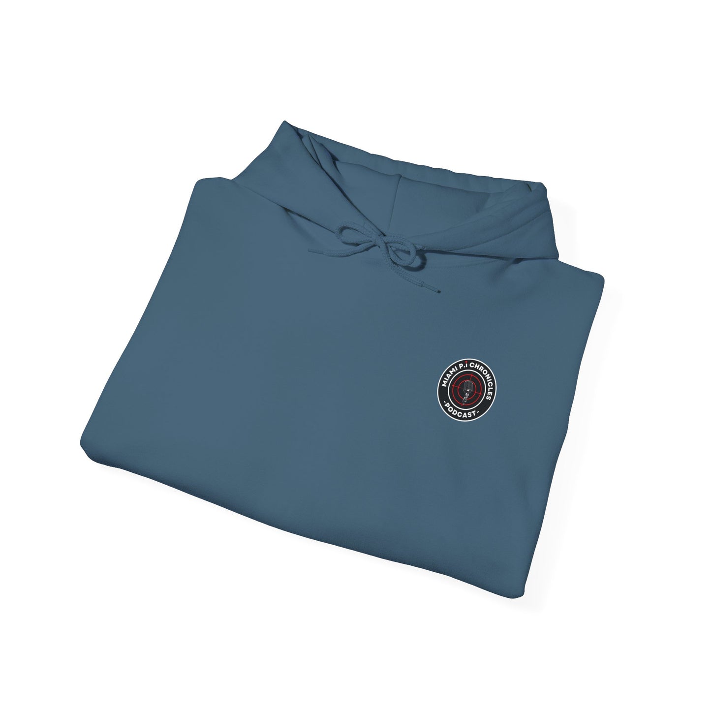 Miami Pi Dark Badge – Hoodie (Indigo Blue)
