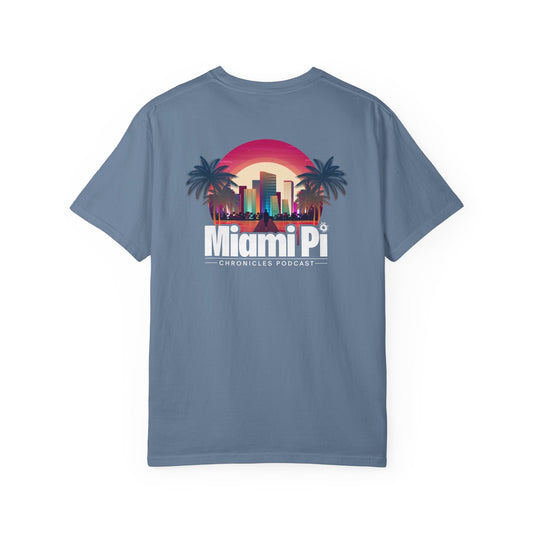Sunset Logo – T-Shirt (Blue Jean)
