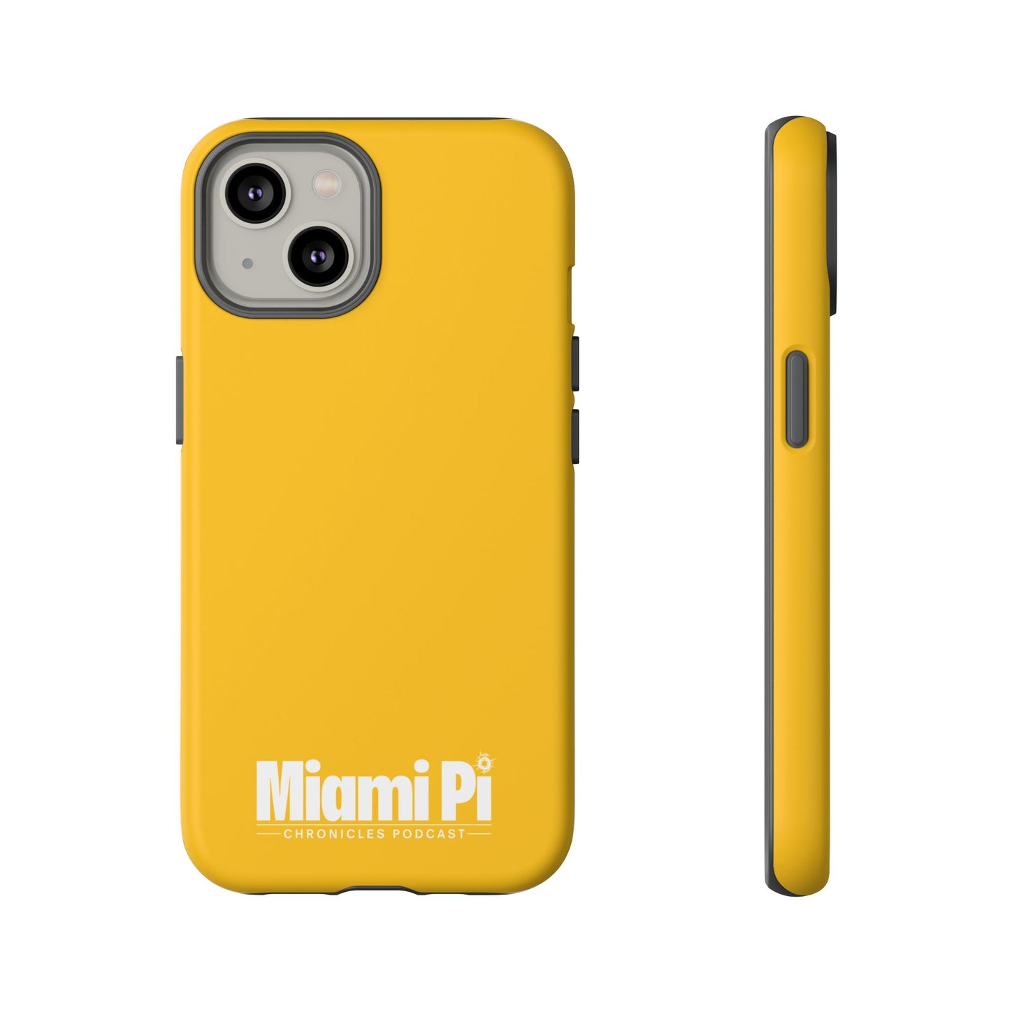 Monochrome Logo – Yellow Phone Case