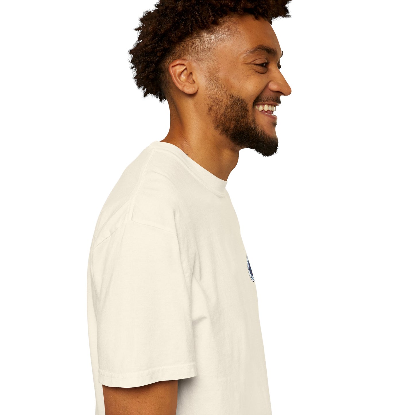 Miami Pi Badge – T-Shirt (Ivory)