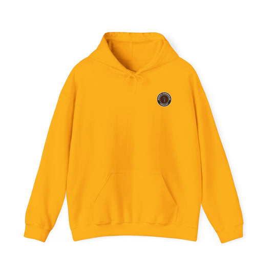 Miami Pi Dark Badge – Hoodie (Gold)